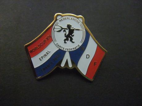 Nederlandse darts federatie Darts Bond WDF World Cup 2003 Epinal.Franrijk